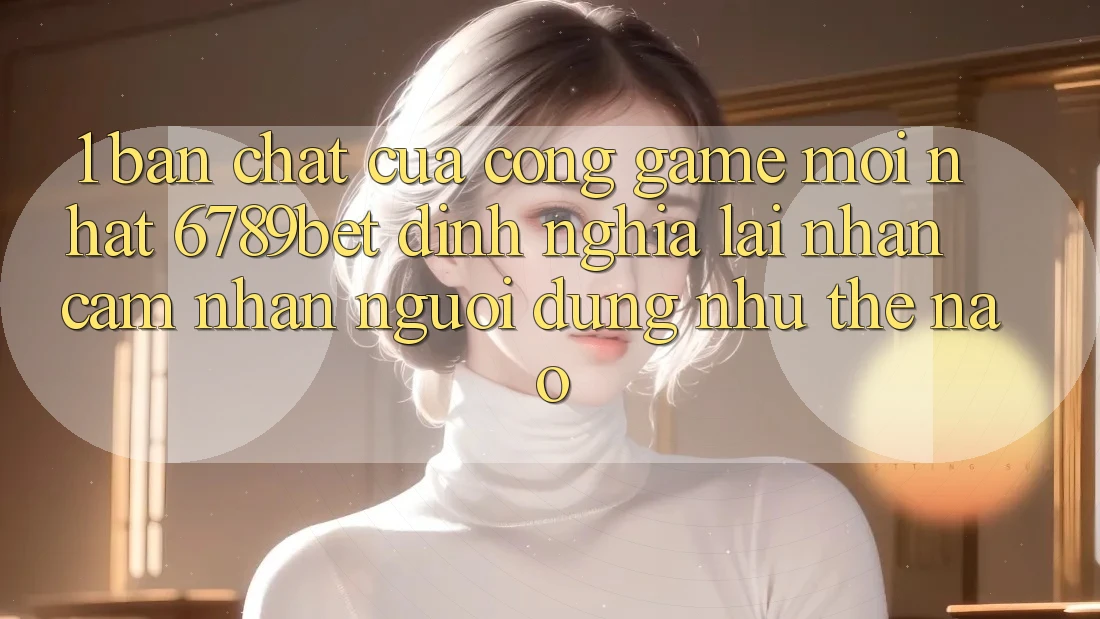 1. Bản Chất Của “Cổng Game Mới nhất”: 6789bet Định Nghĩa Lại Nhận cảm nhận Người Dùng Như Thế Nào?
