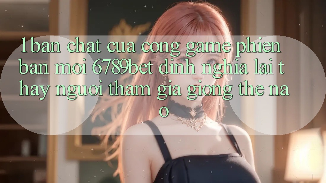 1. Bản Chất Của “Cổng Game Phiên bản mới”: 6789bet Định Nghĩa Lại Thấy Người tham gia Giống Thế Nào?