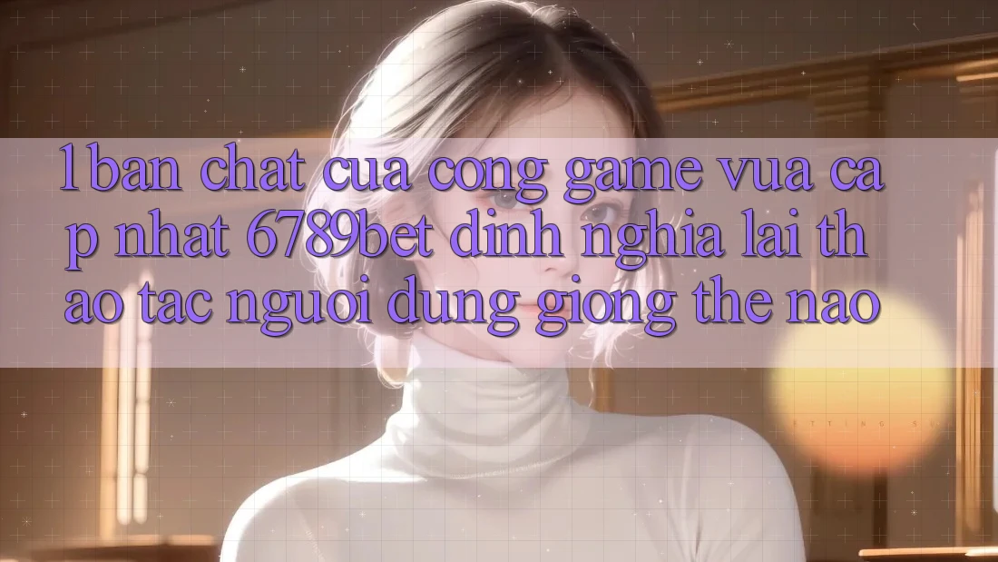1. Bản Chất Của “Cổng Game Vừa cập nhật”: 6789bet Định Nghĩa Lại Thao tác Người Dùng Giống Thế Nào?