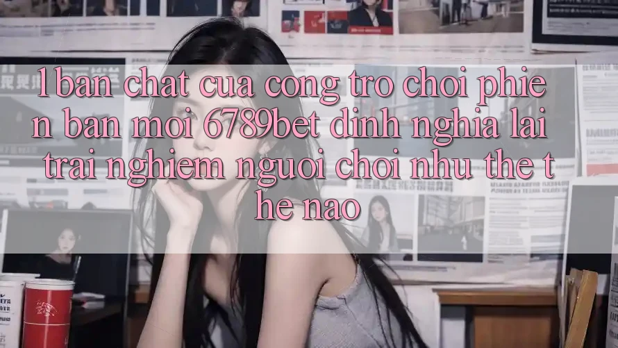 1. Bản Chất Của “Cổng Trò chơi Phiên bản mới”: 6789bet Định Nghĩa Lại Trải Nghiệm Người chơi Như thể Thế Nào?