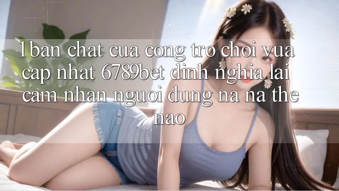 1. Bản Chất Của “Cổng Trò chơi Vừa cập nhật”: 6789bet Định Nghĩa Lại Cảm nhận Người Dùng Na ná Thế Nào?