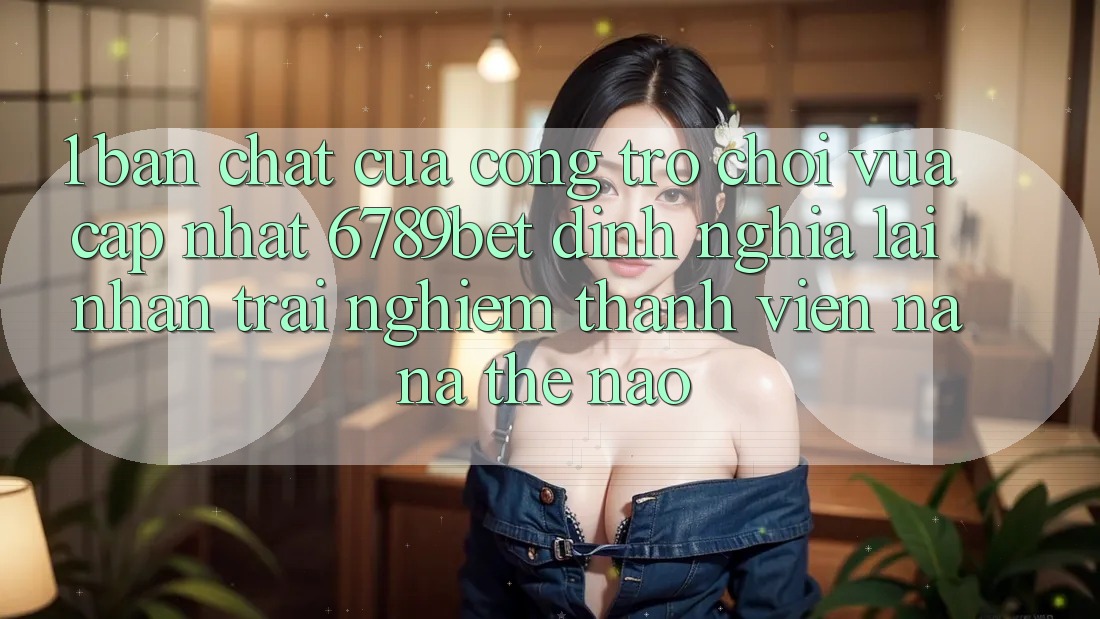 1. Bản Chất Của “Cổng Trò chơi Vừa cập nhật”: 6789bet Định Nghĩa Lại Nhận trải nghiệm Thành viên Na ná Thế Nào?