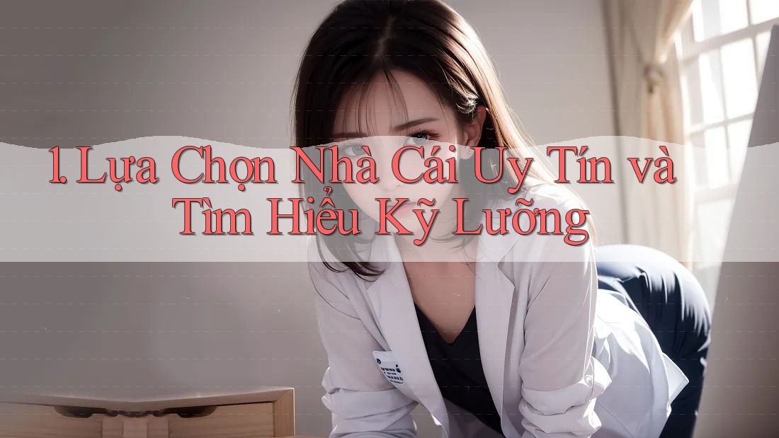 1. Lựa Chọn Nhà Cái Uy Tín và Tìm Hiểu Kỹ Lưỡng