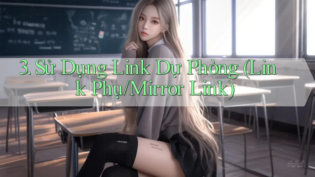 3. Sử Dụng Link Dự Phòng (Link Phụ/Mirror Link)