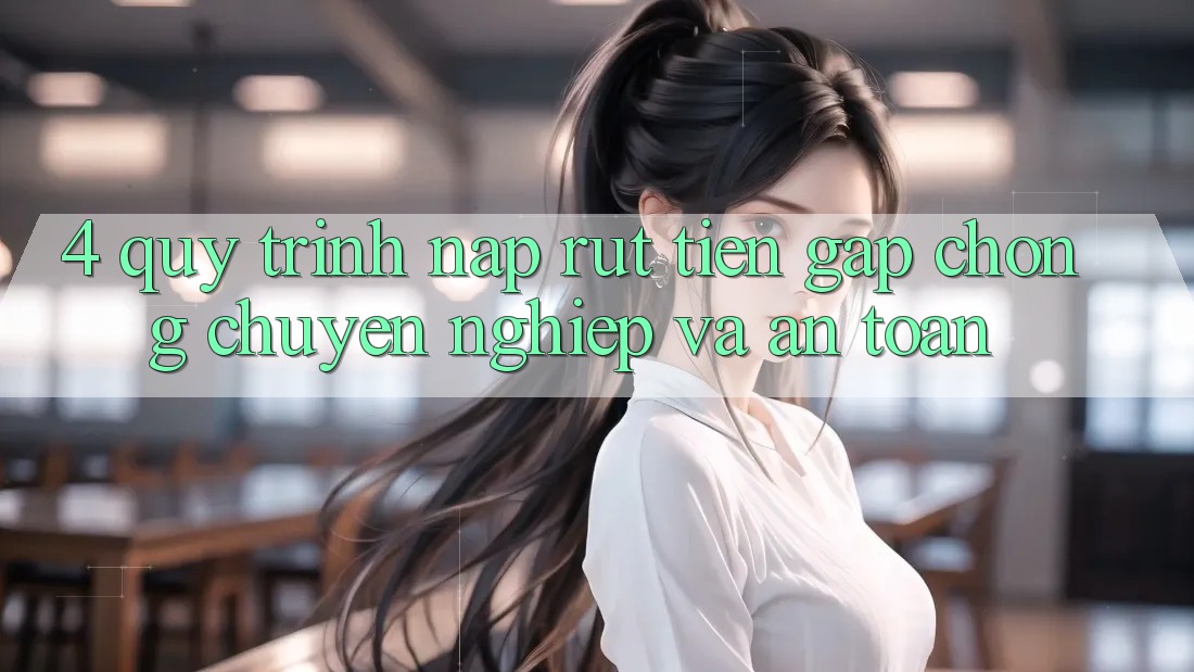 4. Quy Trình Nạp Rút Tiền: Gấp Chóng, Chuyên nghiệp và An Toàn