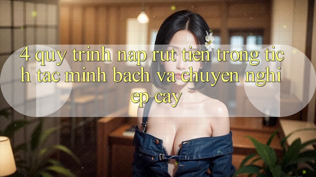 4. Quy Trình Nạp Rút Tiền: Trong tích tắc, Minh Bạch và Chuyên nghiệp cậy