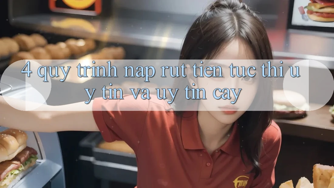 4. Quy Trình Nạp Rút Tiền: Tức thì, Uy tín và Uy tín cậy