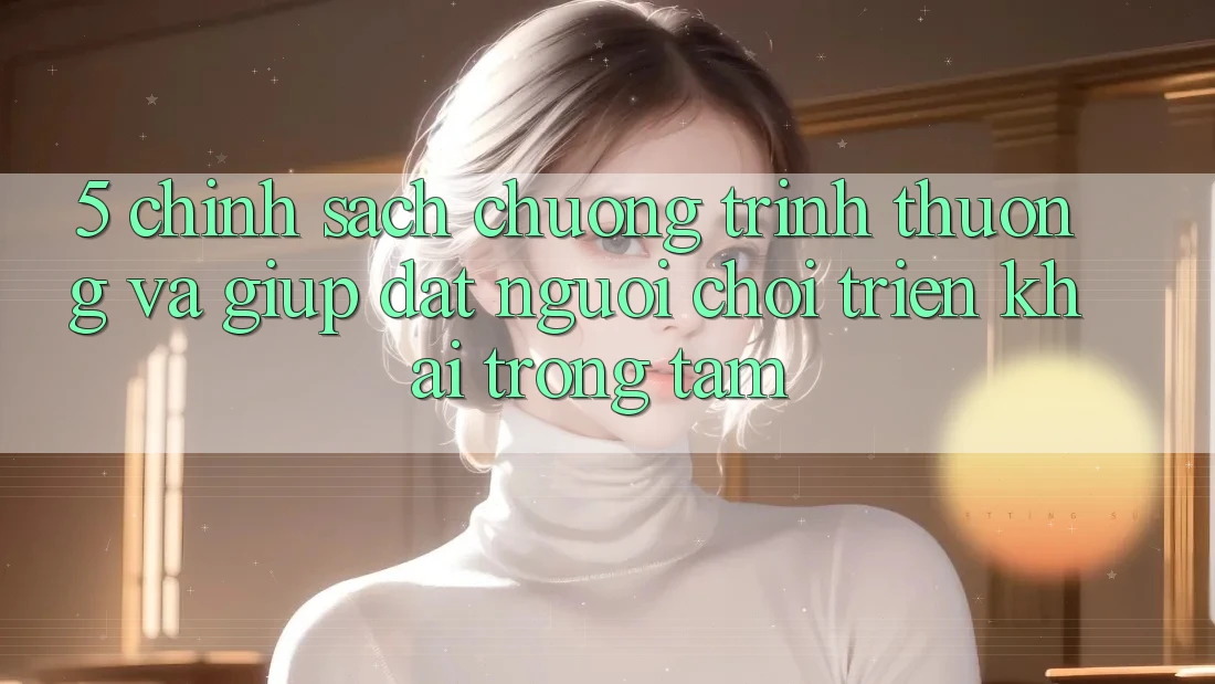 5. Chính Sách Chương trình thưởng Và Giúp: Đặt Người Chơi Triển khai Trọng Tâm
