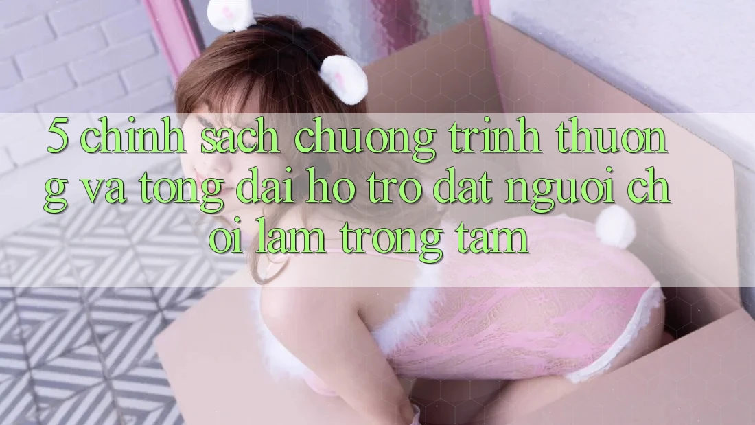 5. Chính Sách Chương trình thưởng Và Tổng đài hỗ trợ: Đặt Người Chơi Làm Trọng Tâm