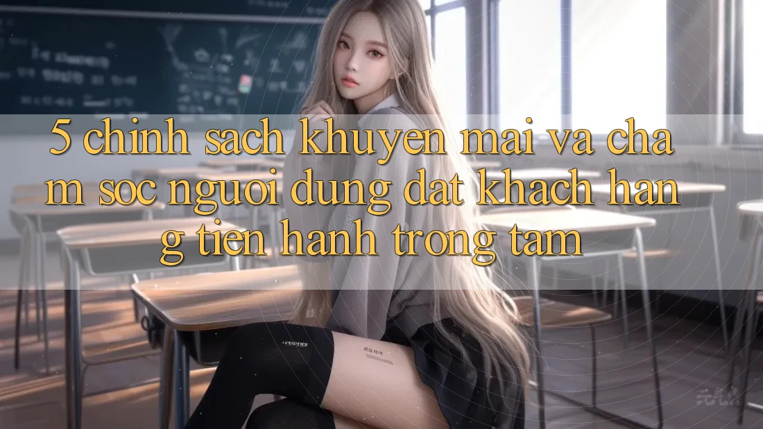 5. Chính Sách Khuyến Mãi Và Chăm Sóc Người dùng: Đặt Khách hàng Tiến hành Trọng Tâm