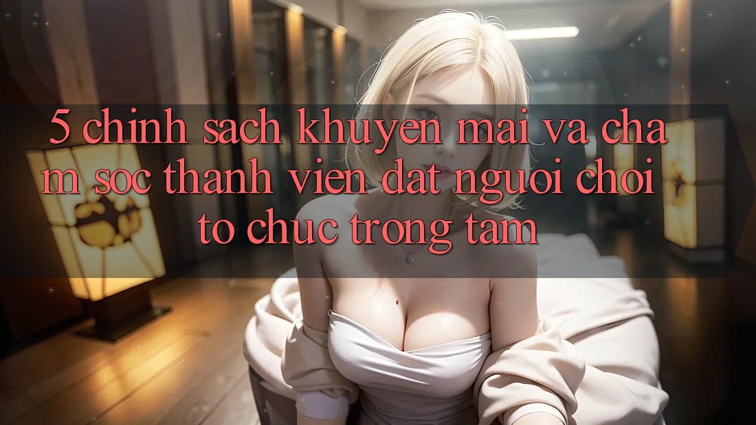 5. Chính Sách Khuyến Mãi Và Chăm Sóc Thành viên: Đặt Người Chơi Tổ chức Trọng Tâm