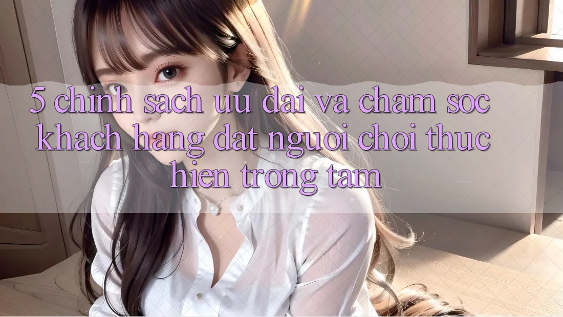 5. Chính Sách Ưu đãi Và Chăm Sóc Khách Hàng: Đặt Người Chơi Thực hiện Trọng Tâm