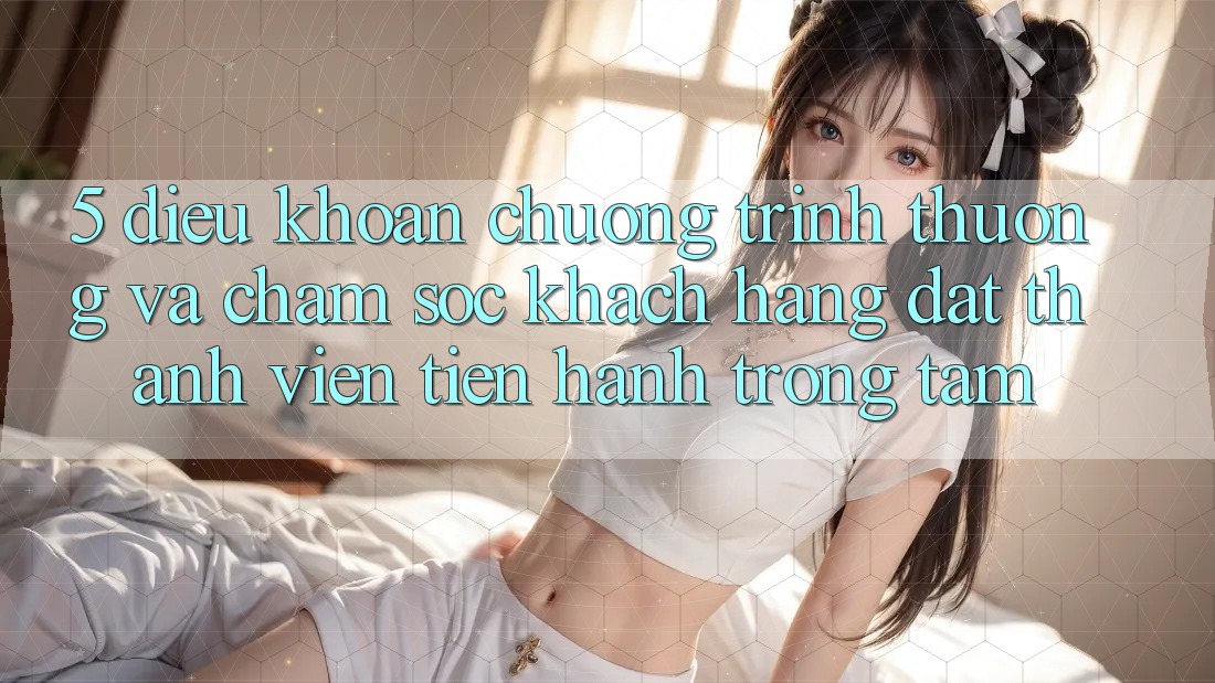 5. Điều khoản Chương trình thưởng Và Chăm Sóc Khách Hàng: Đặt Thành viên Tiến hành Trọng Tâm