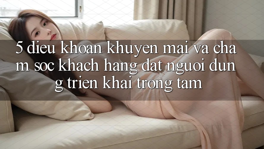 5. Điều khoản Khuyến Mãi Và Chăm Sóc Khách Hàng: Đặt Người dùng Triển khai Trọng Tâm