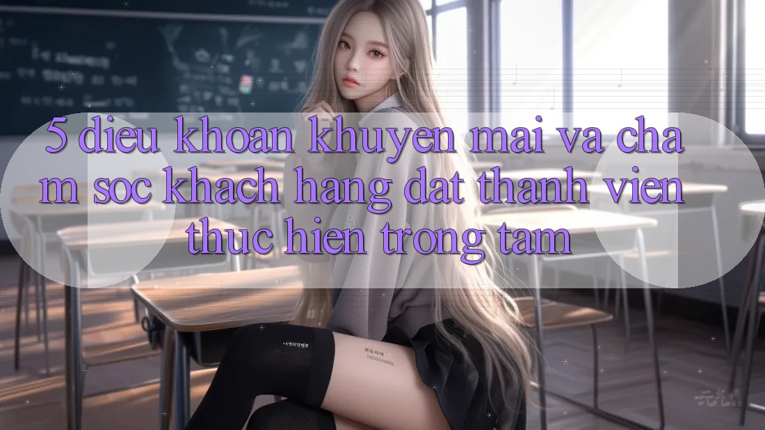 5. Điều khoản Khuyến Mãi Và Chăm Sóc Khách Hàng: Đặt Thành viên Thực hiện Trọng Tâm