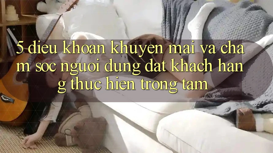 5. Điều khoản Khuyến Mãi Và Chăm Sóc Người dùng: Đặt Khách hàng Thực hiện Trọng Tâm