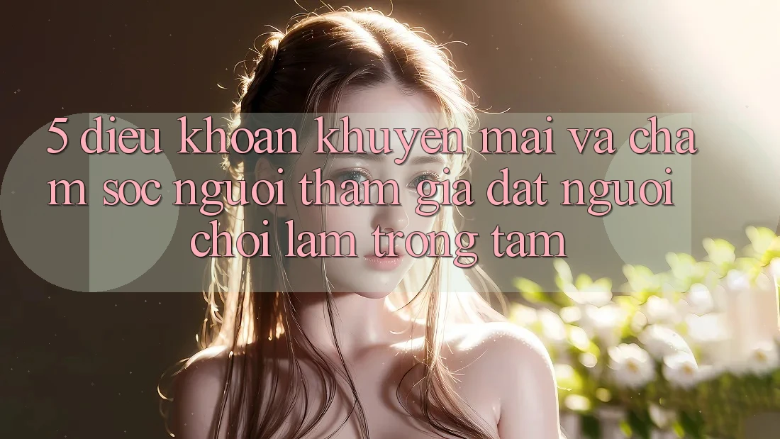 5. Điều khoản Khuyến Mãi Và Chăm Sóc Người tham gia: Đặt Người Chơi Làm Trọng Tâm