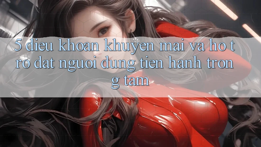 5. Điều khoản Khuyến Mãi Và Hỗ trợ: Đặt Người dùng Tiến hành Trọng Tâm