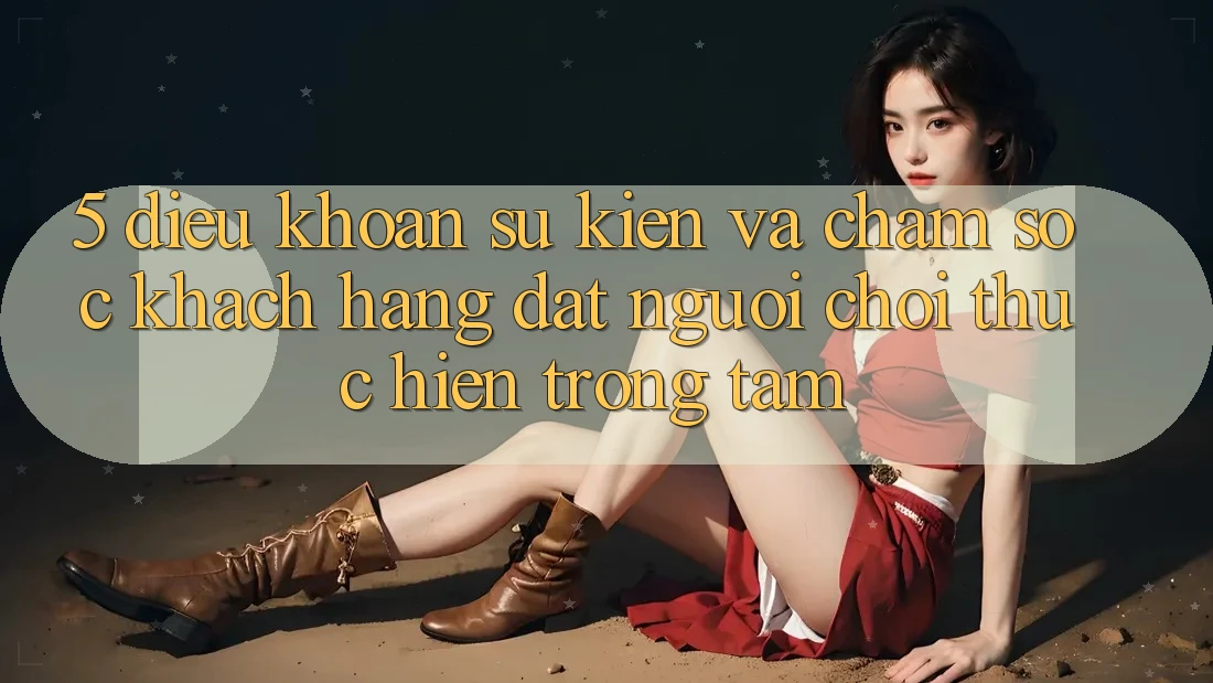 5. Điều khoản Sự kiện Và Chăm Sóc Khách Hàng: Đặt Người Chơi Thực hiện Trọng Tâm