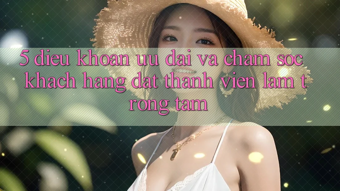 5. Điều khoản Ưu đãi Và Chăm Sóc Khách Hàng: Đặt Thành viên Làm Trọng Tâm