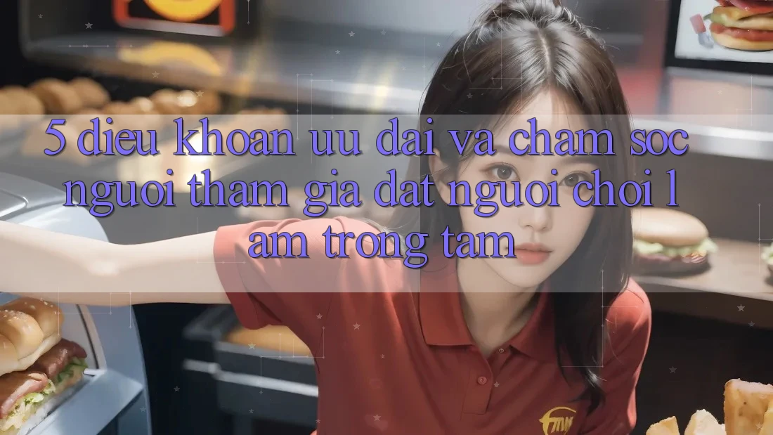 5. Điều khoản Ưu đãi Và Chăm Sóc Người tham gia: Đặt Người Chơi Làm Trọng Tâm