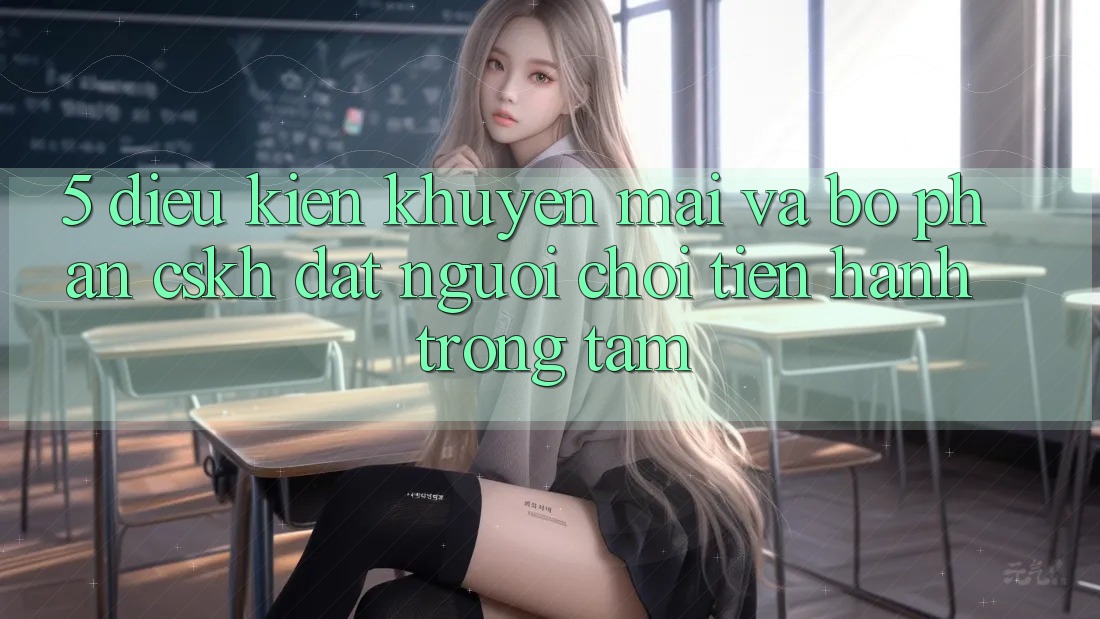 5. Điều kiện Khuyến Mãi Và Bộ phận CSKH: Đặt Người Chơi Tiến hành Trọng Tâm