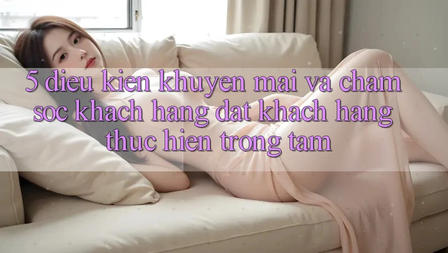 5. Điều kiện Khuyến Mãi Và Chăm Sóc Khách Hàng: Đặt Khách hàng Thực hiện Trọng Tâm