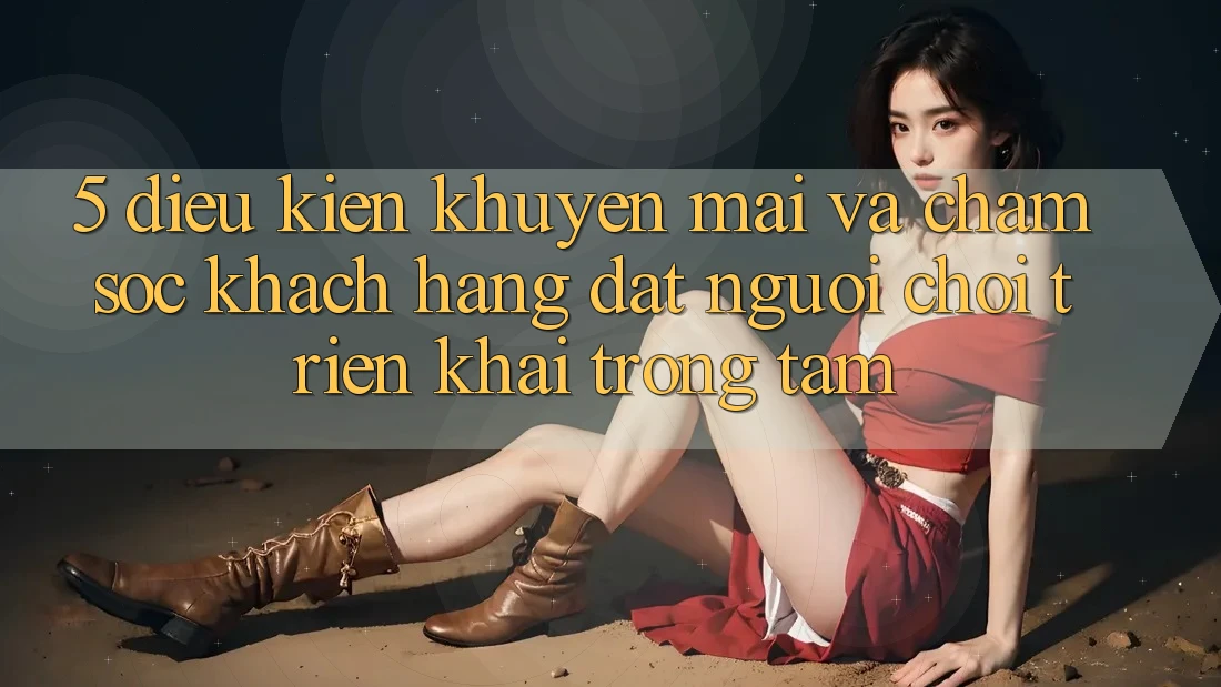 5. Điều kiện Khuyến Mãi Và Chăm Sóc Khách Hàng: Đặt Người Chơi Triển khai Trọng Tâm