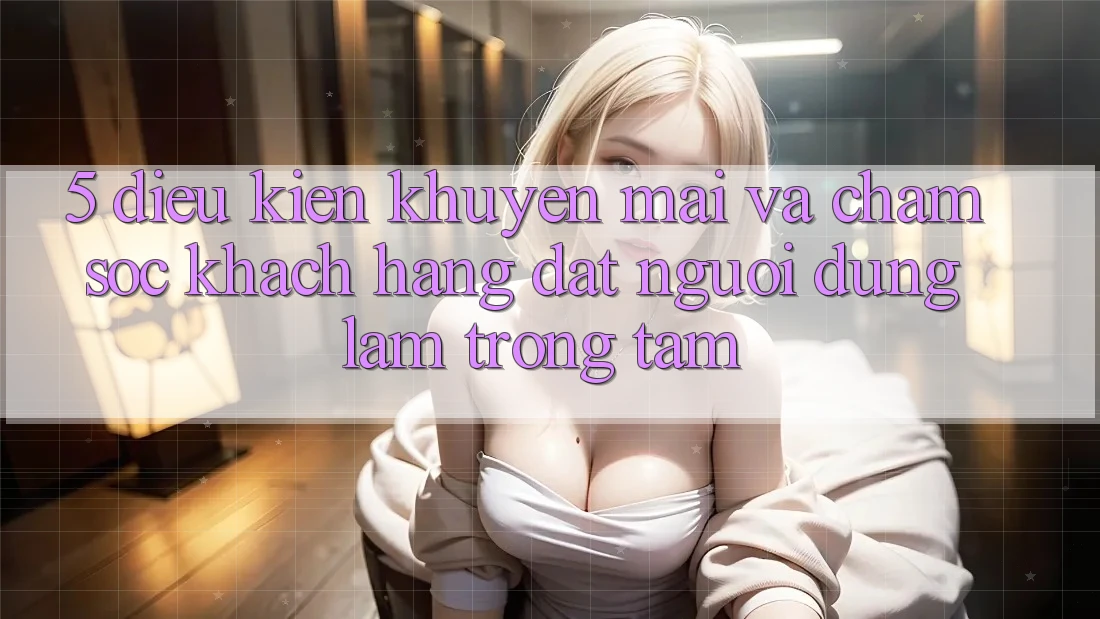 5. Điều kiện Khuyến Mãi Và Chăm Sóc Khách Hàng: Đặt Người dùng Làm Trọng Tâm