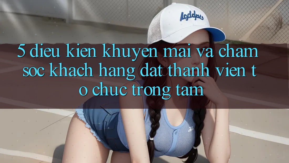 5. Điều kiện Khuyến Mãi Và Chăm Sóc Khách Hàng: Đặt Thành viên Tổ chức Trọng Tâm
