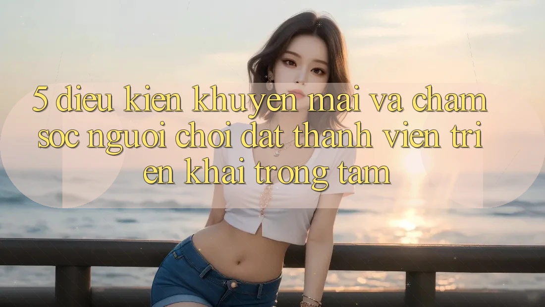 5. Điều kiện Khuyến Mãi Và Chăm Sóc Người chơi: Đặt Thành viên Triển khai Trọng Tâm