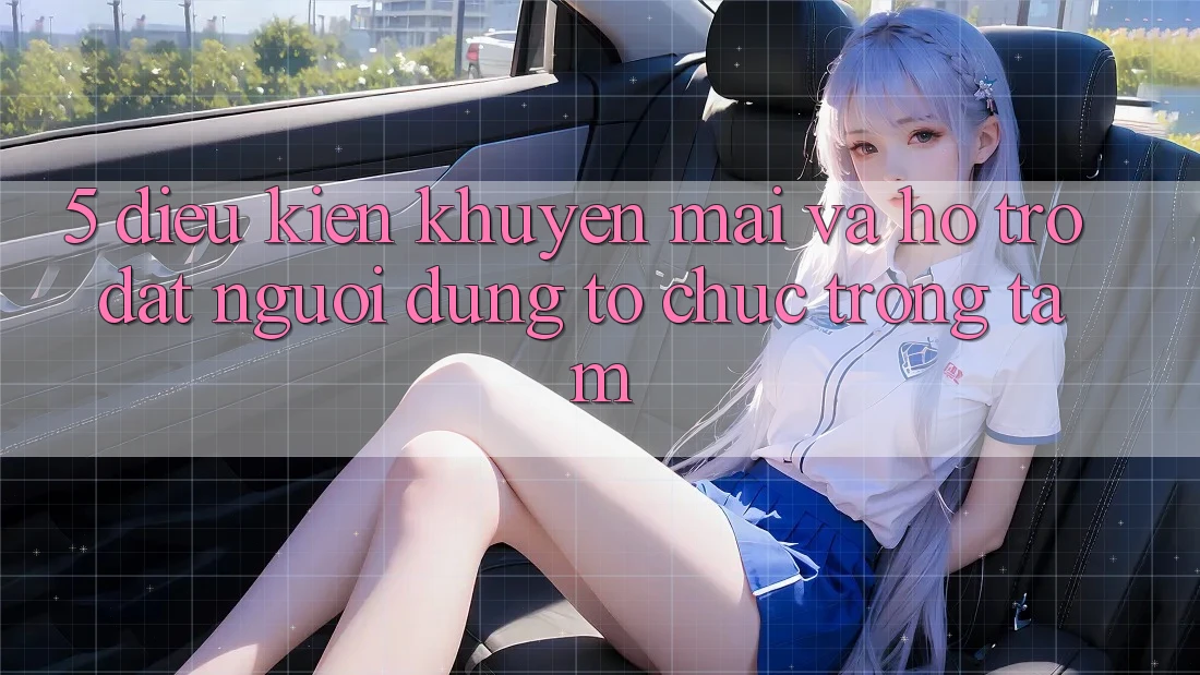 5. Điều kiện Khuyến Mãi Và Hỗ trợ: Đặt Người dùng Tổ chức Trọng Tâm