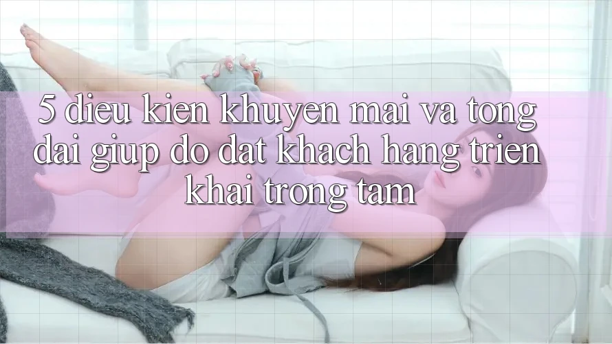 5. Điều kiện Khuyến Mãi Và Tổng đài giúp đỡ: Đặt Khách hàng Triển khai Trọng Tâm