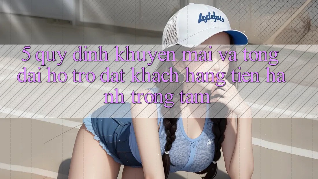 5. Quy định Khuyến Mãi Và Tổng đài hỗ trợ: Đặt Khách hàng Tiến hành Trọng Tâm