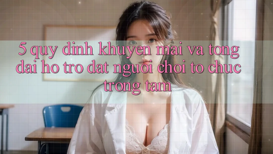 5. Quy định Khuyến Mãi Và Tổng đài hỗ trợ: Đặt Người Chơi Tổ chức Trọng Tâm