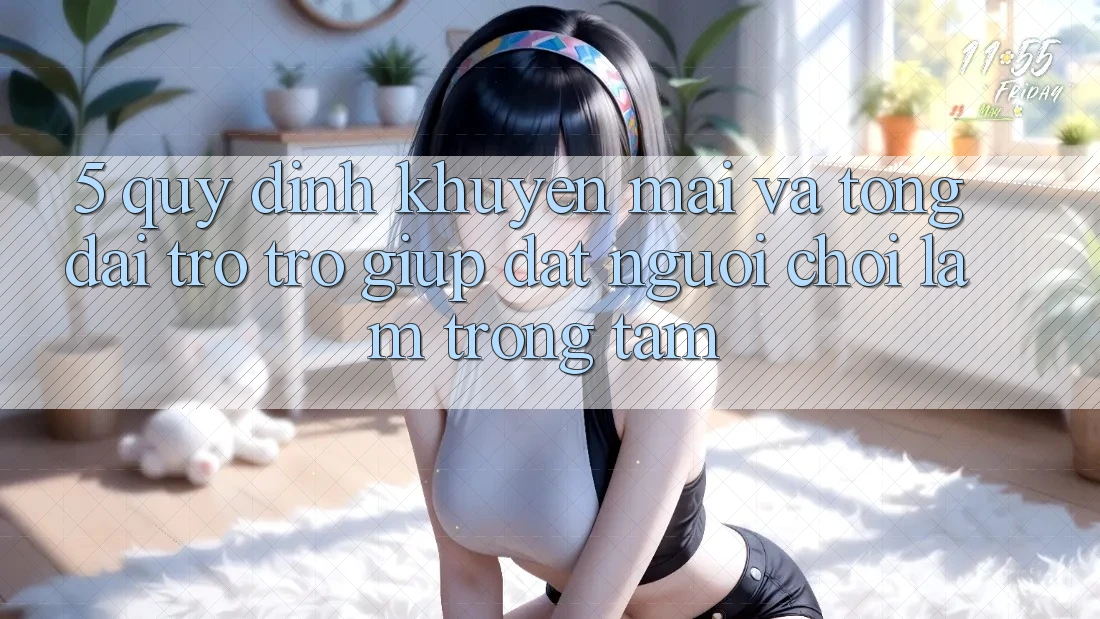 5. Quy định Khuyến Mãi Và Tổng đài trợ trợ giúp: Đặt Người Chơi Làm Trọng Tâm