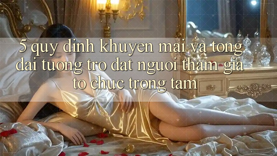 5. Quy định Khuyến Mãi Và Tổng đài tương trợ: Đặt Người tham gia Tổ chức Trọng Tâm
