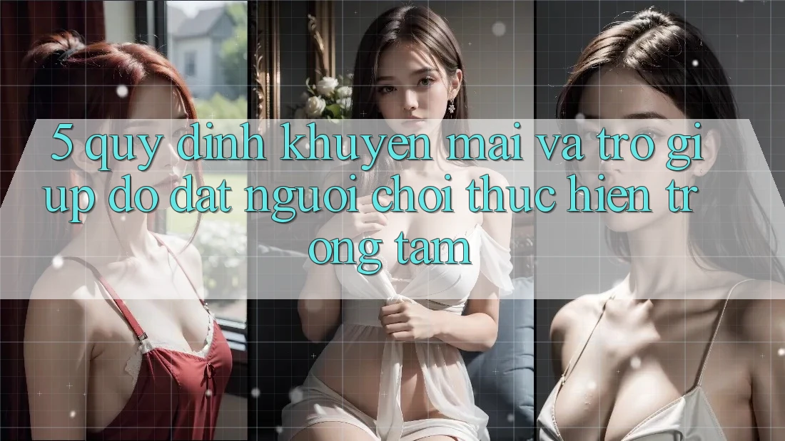 5. Quy định Khuyến Mãi Và Trợ giúp đỡ: Đặt Người Chơi Thực hiện Trọng Tâm