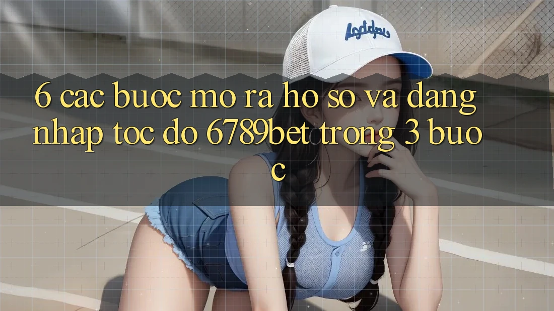 6. Các bước Mở ra hồ sơ và Đăng Nhập Tốc độ 6789bet Trong 3 Bước