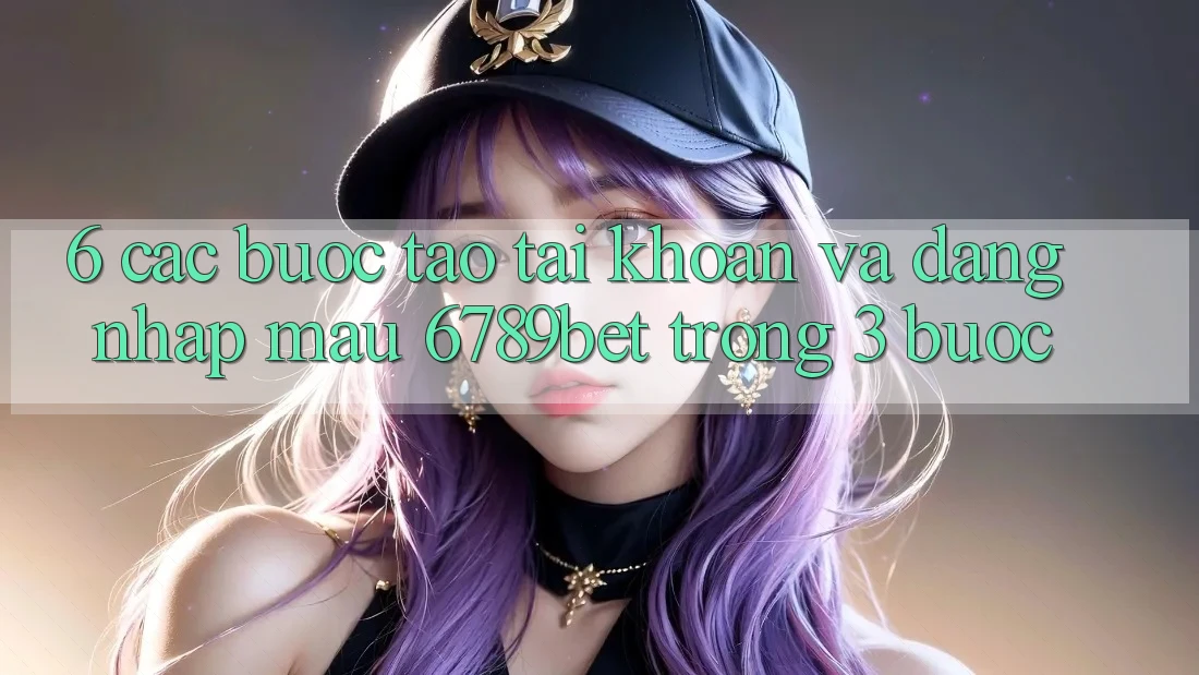 6. Các bước Tạo tài khoản và Đăng Nhập Mau 6789bet Trong 3 Bước