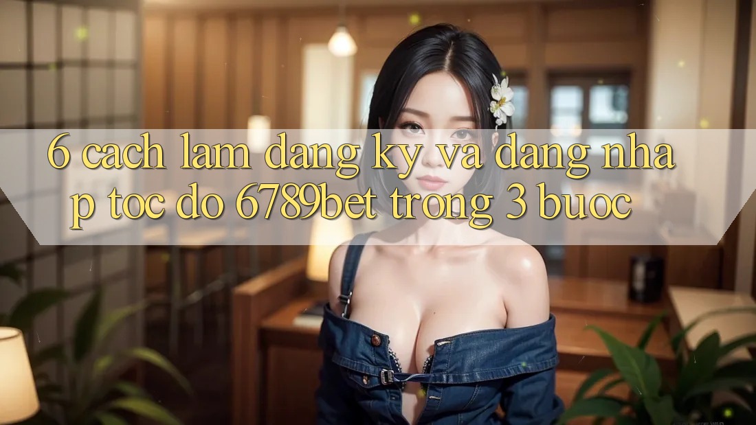 6. Cách làm Đăng Ký và Đăng Nhập Tốc độ 6789bet Trong 3 Bước