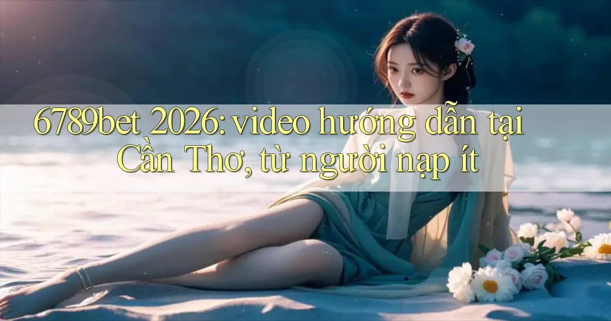 6789bet 2026 video hướng dẫn tại Cần Thơ, từ người nạp ít