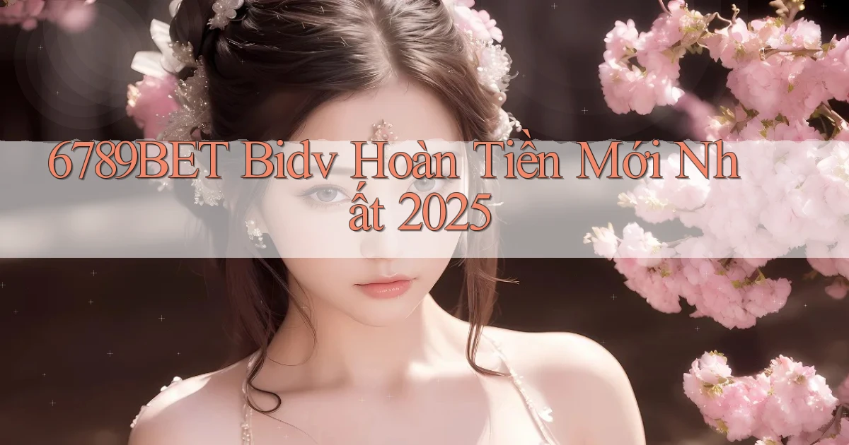 6789bet bidv hoàn tiền mới nhất 2025