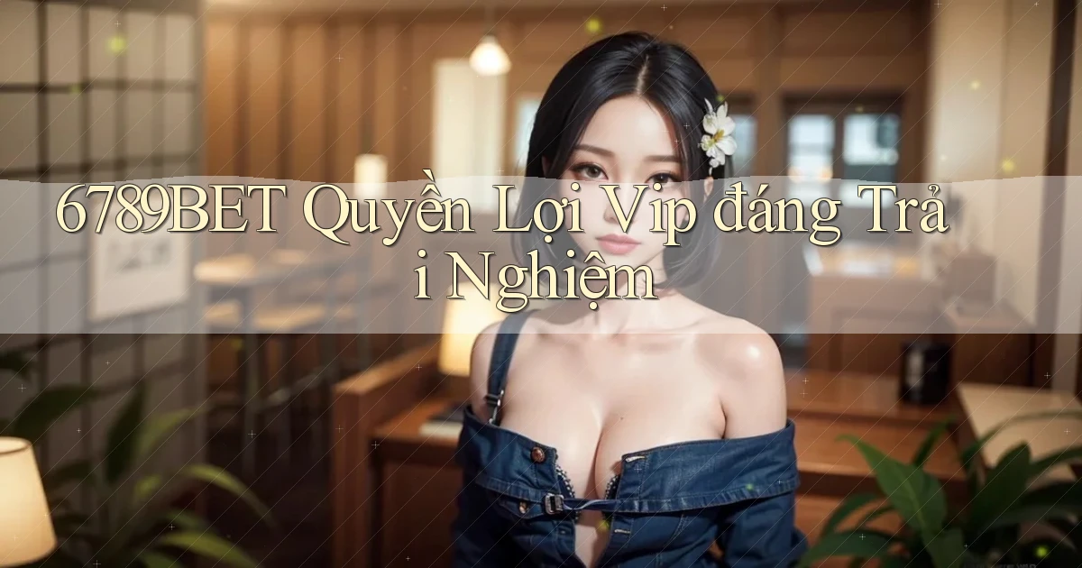 6789bet quyền lợi vip đáng trải nghiệm