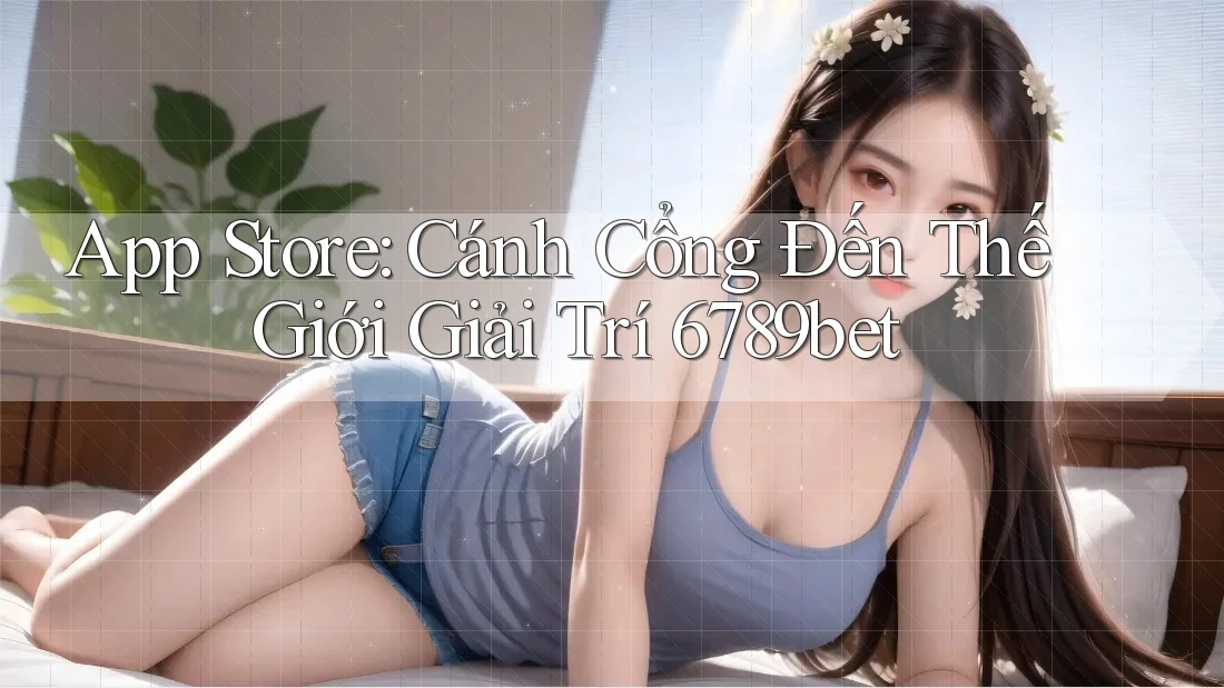 App Store: Cánh Cổng Đến Thế Giới Giải Trí 6789bet