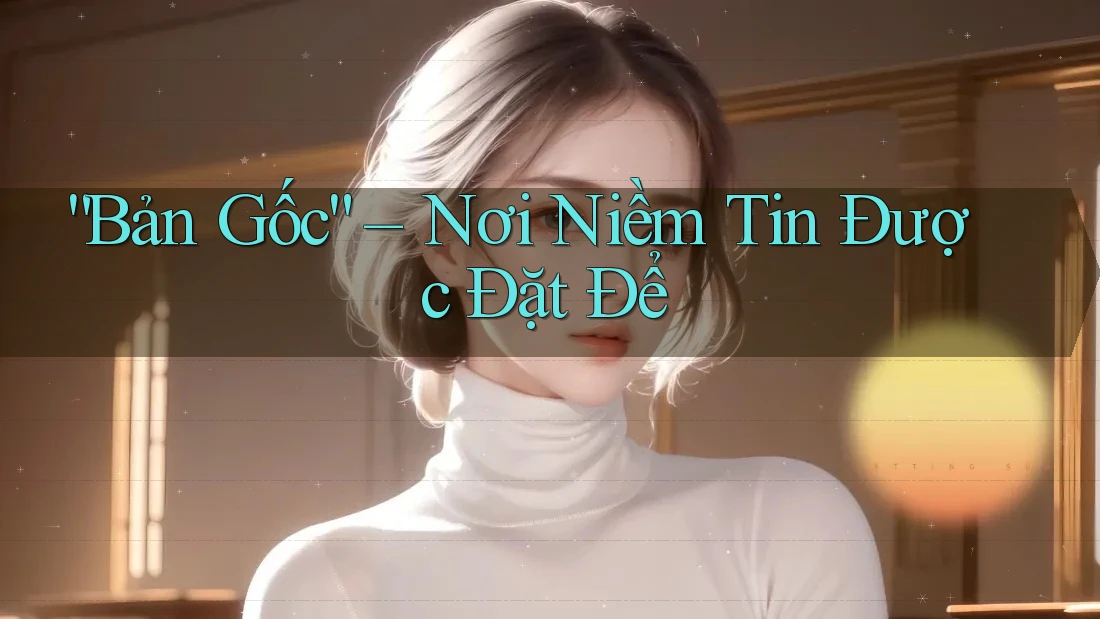 “Bản Gốc” – Nơi Niềm Tin Được Đặt Để
