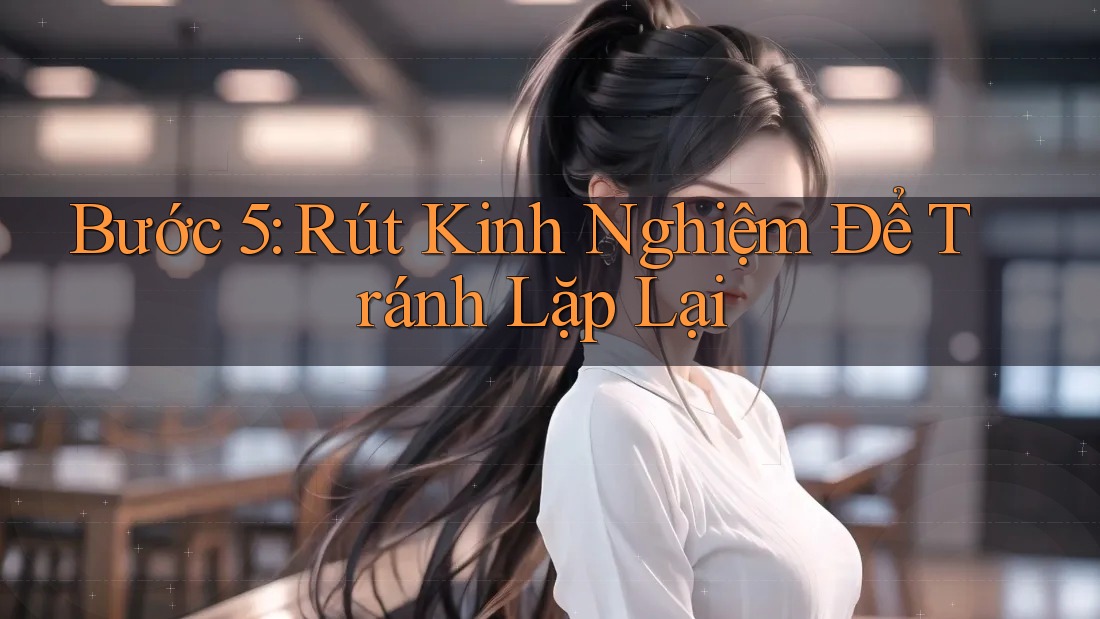 Bước 5: Rút Kinh Nghiệm Để Tránh Lặp Lại