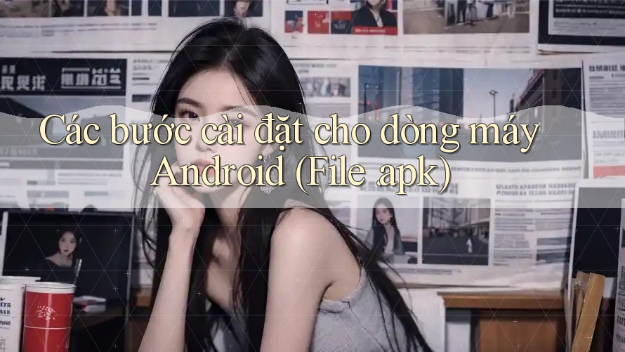 Các bước cài đặt cho dòng máy Android (File. apk)