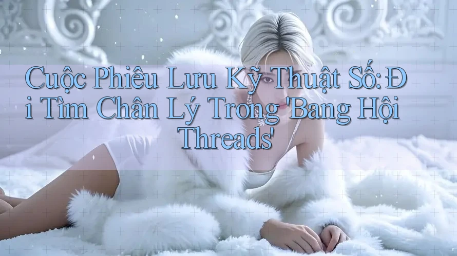 Cuộc Phiêu Lưu Kỹ Thuật Số: Đi Tìm Chân Lý Trong 'Bang Hội Threads'