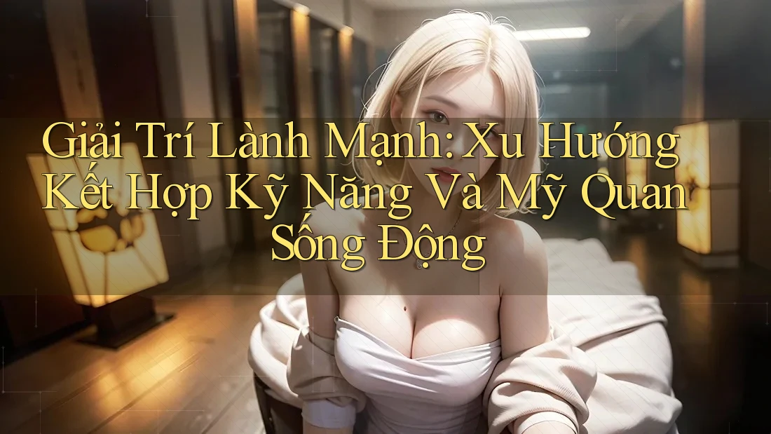 Giải Trí Lành Mạnh: Xu Hướng Kết Hợp Kỹ Năng Và Mỹ Quan Sống Động